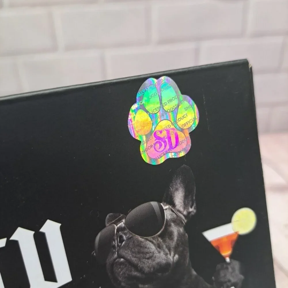 Snoop‎ Doggie Doggs - Deluxe Off The Chain Pet Bowl - Chrome  5 Cups NIB